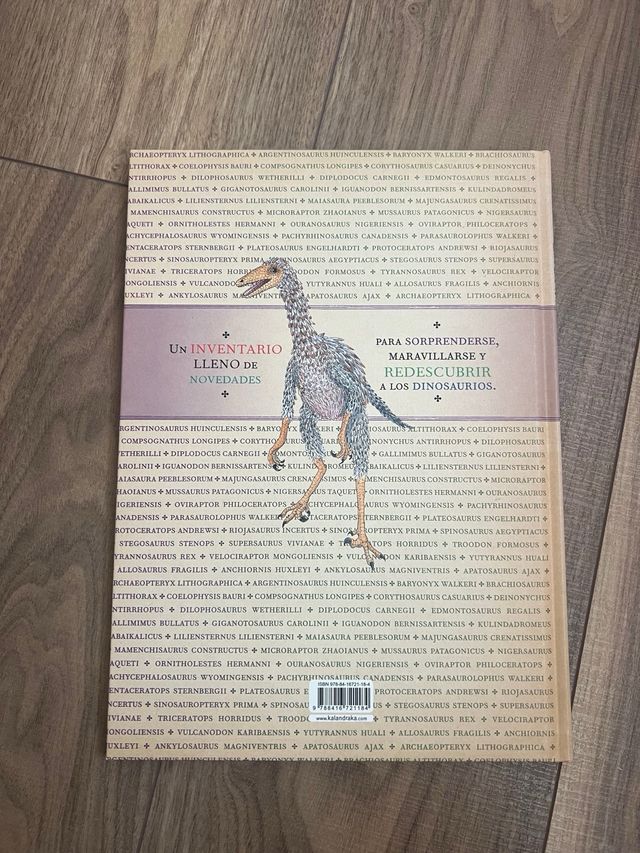 Inventario ilustrado de dinosaurios (Spanish Ed...
