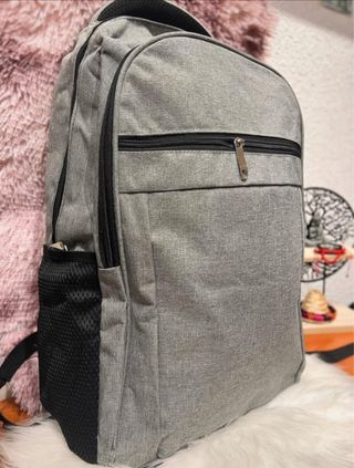 Mochila Gris - Escolar