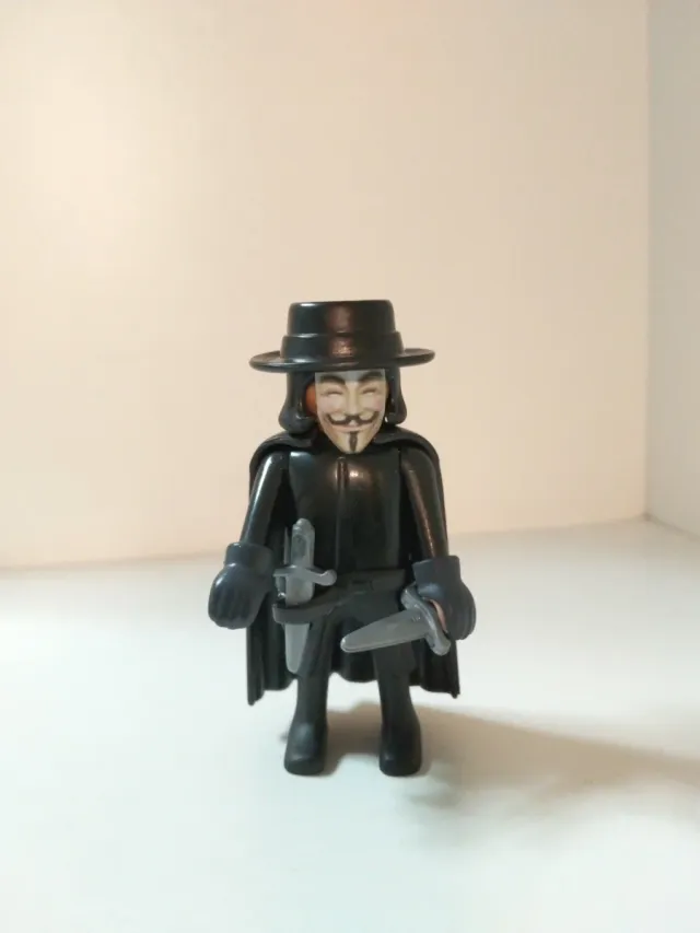 Figura V de Vendetta Playmobil