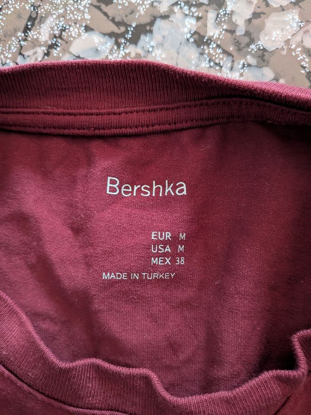 Camiseta roja hombre