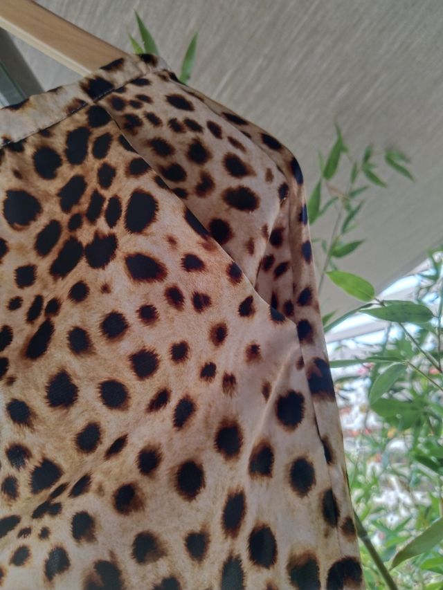 Pantalones jogging seda Zara