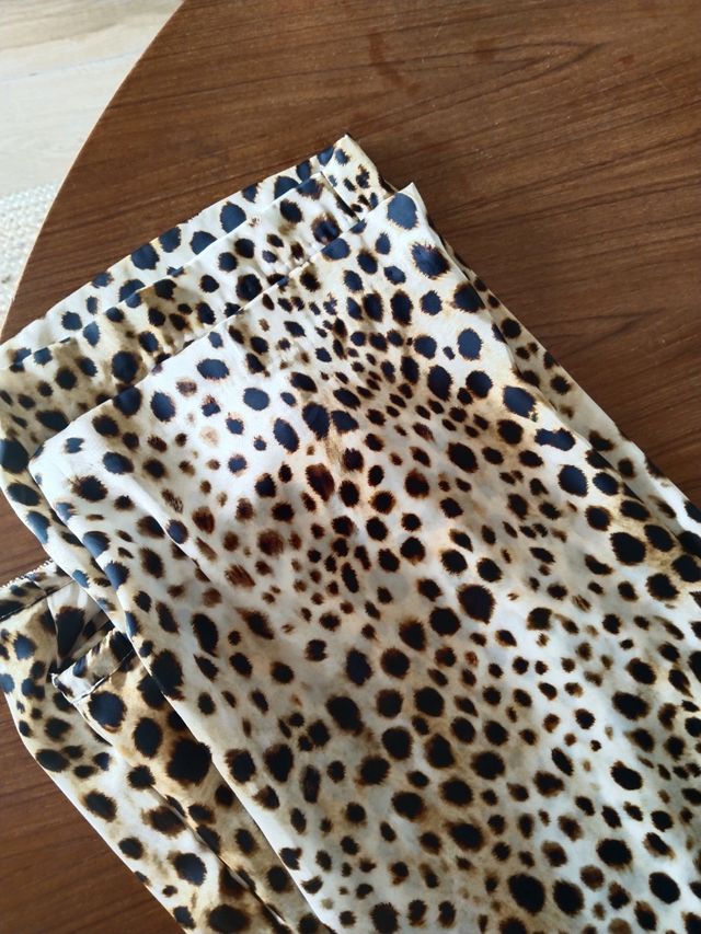 Pantalones jogging seda Zara