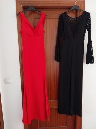 Dos vestidos de fiesta 