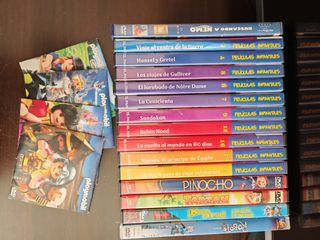 Películas infantiles DVD - 18 películas