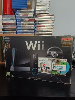 Wii nera 25esimo anniversario Mario