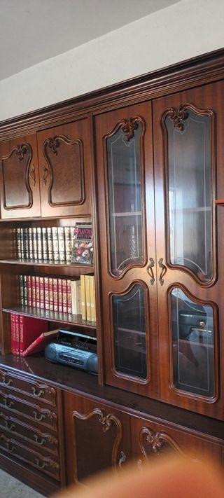 Mueble librería antiguo