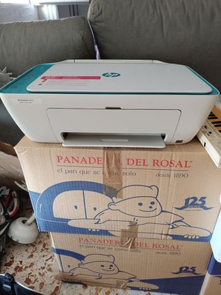 Impresora HP DeskJet 2632 - Azul y Blanca