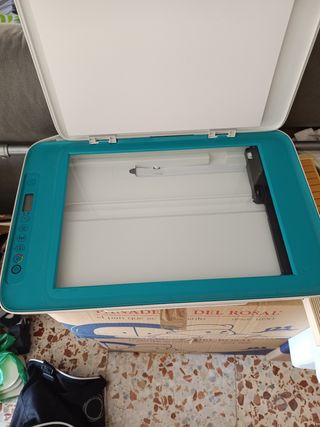Impresora HP DeskJet 2632 - Azul y Blanca