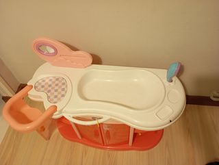 Cambiador bañera juguete bebé