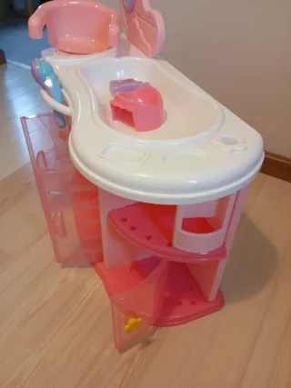 Cambiador bañera juguete bebé