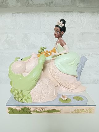 Figura Tiana y cocodrilo Disney enesco   Jim shore