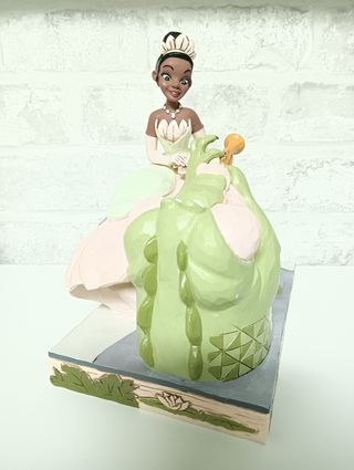 Figura Tiana y cocodrilo Disney enesco   Jim shore