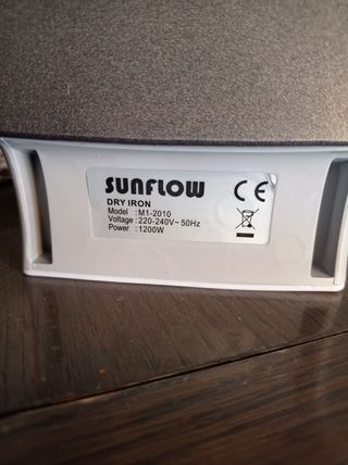 Ferro da stiro Sunflow 1200W