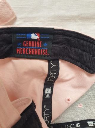 Gorra New Era rosa