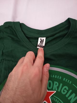 Camiseta Heineken Verde Retro