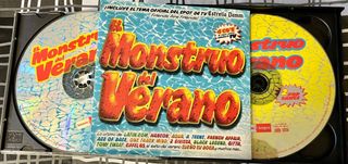 4 CDs El Monstruo del Verano. Éxitos año 2000