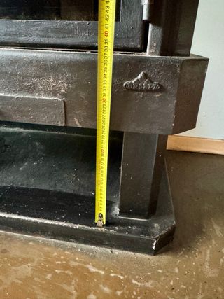 Chimenea leña Bronpi / Llar de foc calienta mucho