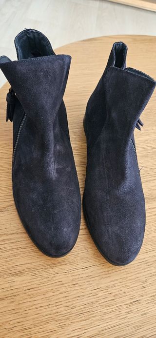 Botines ante marino mujer