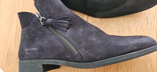 Botines ante marino mujer