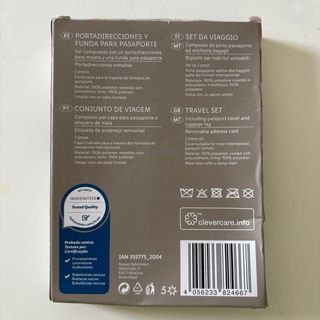 Portadirecciones y funda pasaporte TopMove