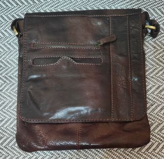 Bandolera Marrón Piel