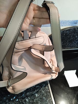 Mochila beige Paco Martinez