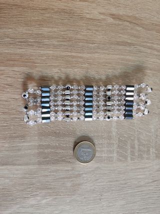 Pulsera- collar Magnética | Negro y Blanco