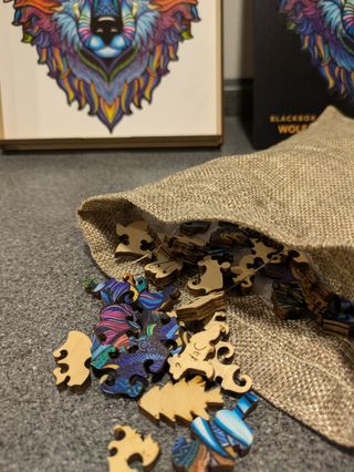 Puzzle Aniwood Lobo - 150 piezas