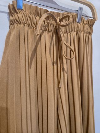 Palazzo beige talla M
