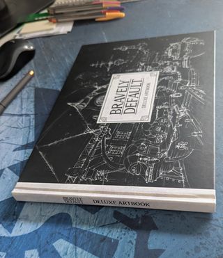 Bravely Default Deluxe artbook