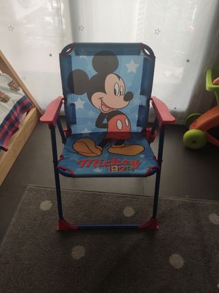 Silla Plegable Mickey Infantil