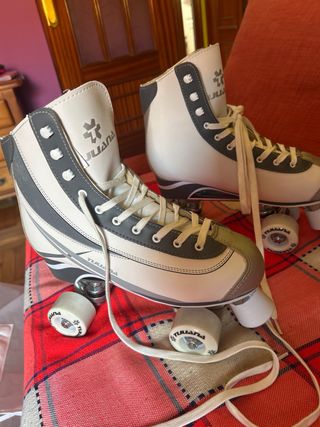 Patines cuad. ruedas Tuana