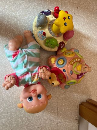 Lote juguetes bebe