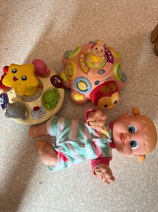 Lote juguetes bebe