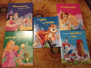 5 libros de cuentos populares