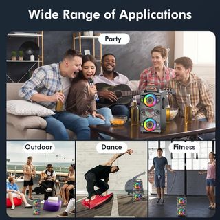 Altavoz Bluetooth 60W Karaoke NUEVO