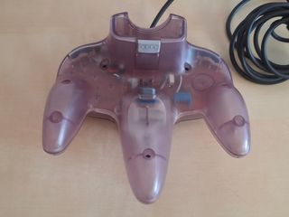 Mando Nintendo 64 purpura transparente