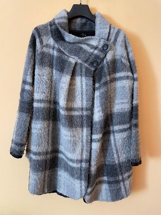 Cappotto donna scozzese grigio - brand Imperial