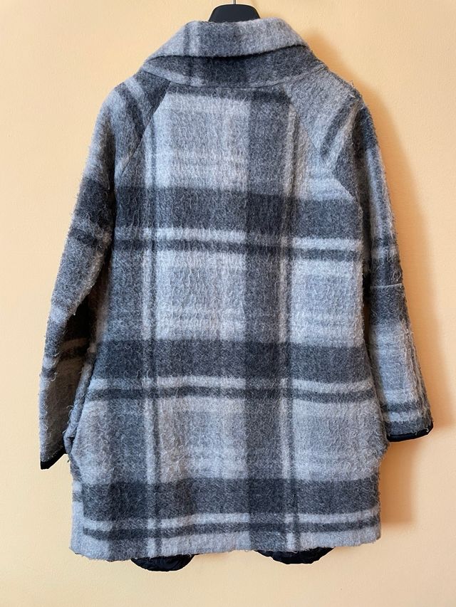 Cappotto donna scozzese grigio - brand Imperial