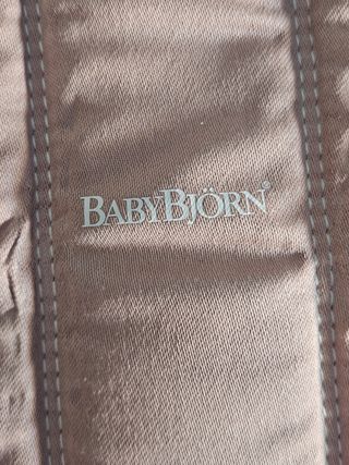 Mochila portabebés Babybjörn Mini Rosa