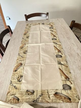 Set grembiuli cucina beige - Cotone