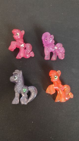 12 Mini Pony Giocattolo