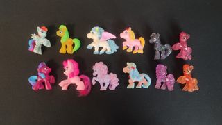 12 Mini Pony Giocattolo