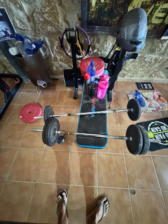 Lote Máquinas entrenamiento