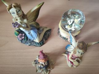 5 Figuras Hadas/Duendes