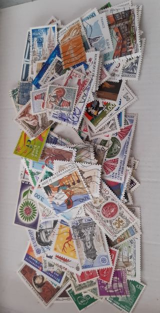Sellos Francia: 200 piezas