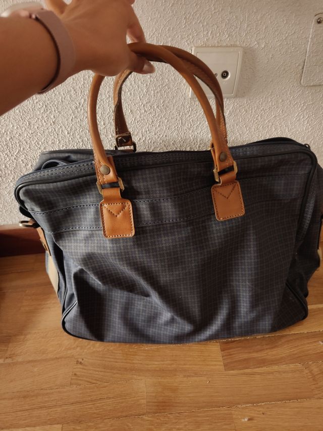 Bolso viaje Tauro azul marino