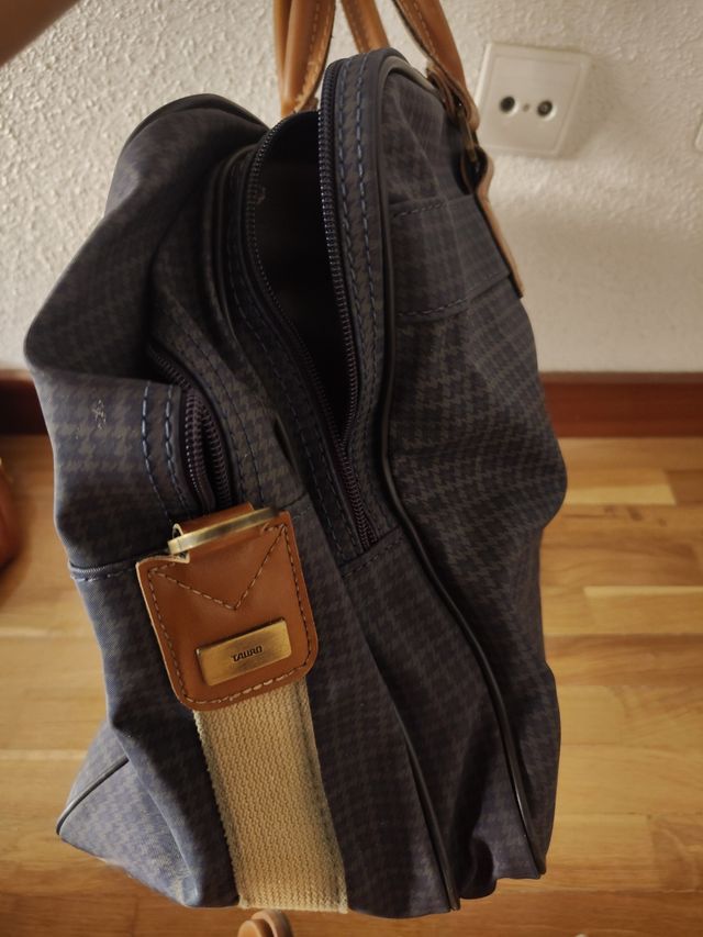Bolso viaje Tauro azul marino