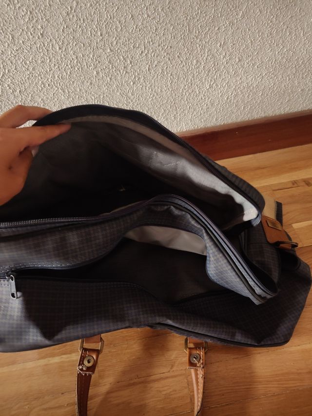 Bolso viaje Tauro azul marino