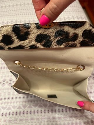 Bolso bandolera leopardo